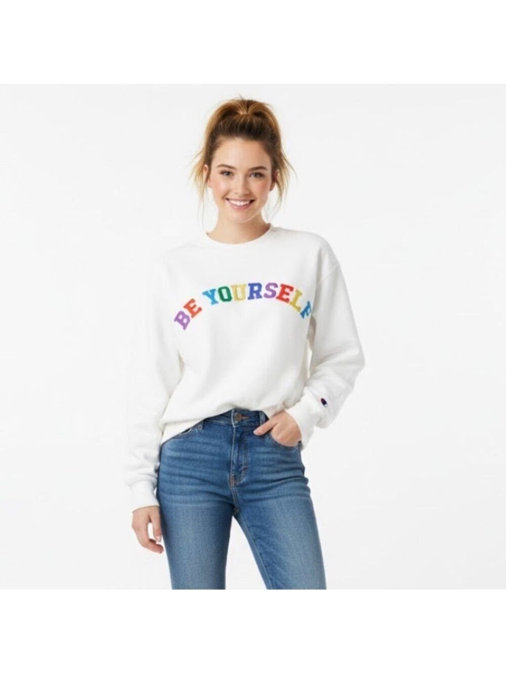 Champion x The Metropolitan Museum of Art Be Yourself Sweatshirt - Size Medium